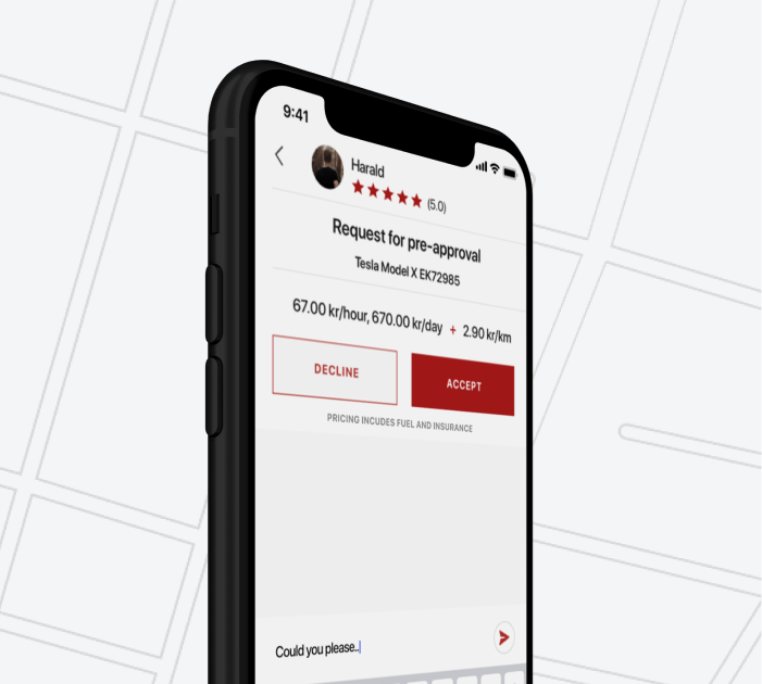 car sharing app development - bamboo apps