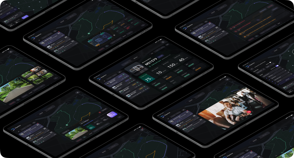 Design of the system for driverless vehicle control