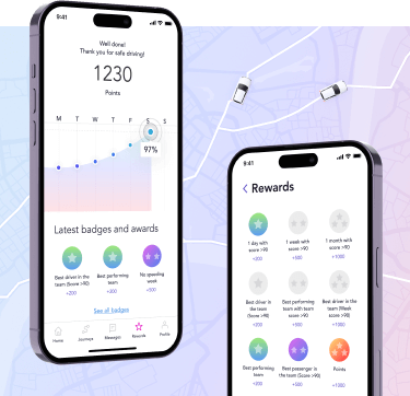 Drivers ranking and rewards as gamification