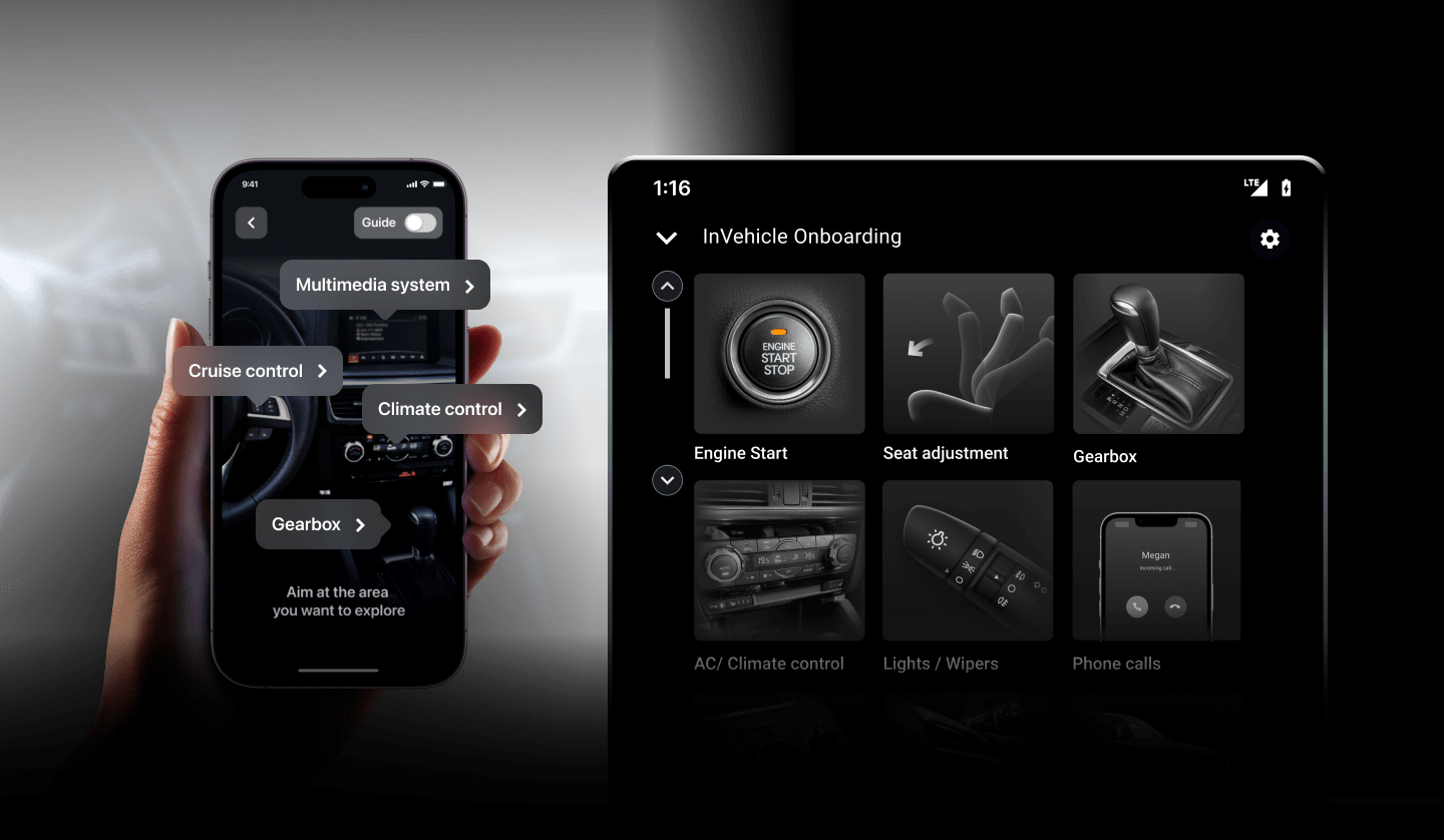 An advanced in-vehicle onboarding system