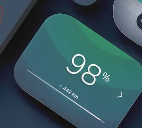 EV charge and fuel status