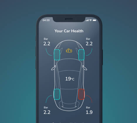 Tyre pressure status