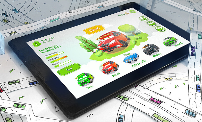Škoda LittleDriver App